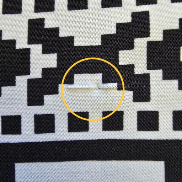 2/$30 ICE Black & White Aztec Print Liquid Knit Womens‎ Dress Size XL Long Maxi - Picture 10 of 11